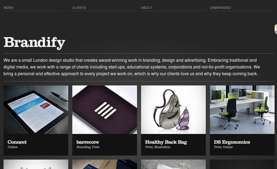 Dark Portfolio Websites