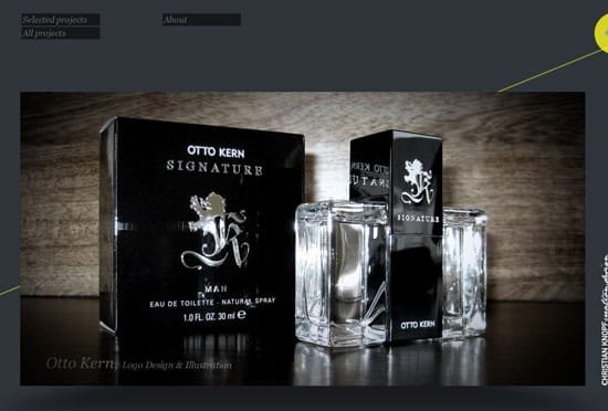 Dark Portfolio Websites