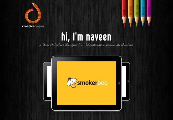Dark Portfolio Websites