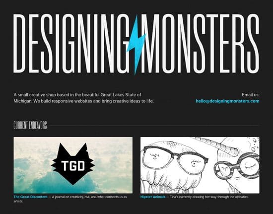 Dark Portfolio Websites