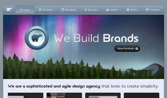 Dark Portfolio Websites