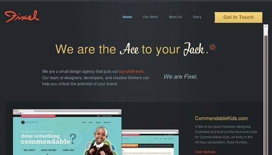 Dark Portfolio Websites