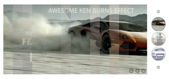 WordPress Media Gallery - Ken Burns Effect WordPress Gallery Plugins