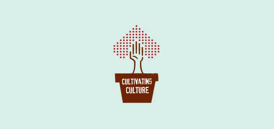 Cultivating Culture hand logos