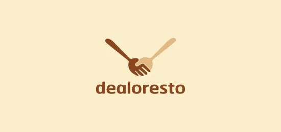 Deal O Resto hand logos