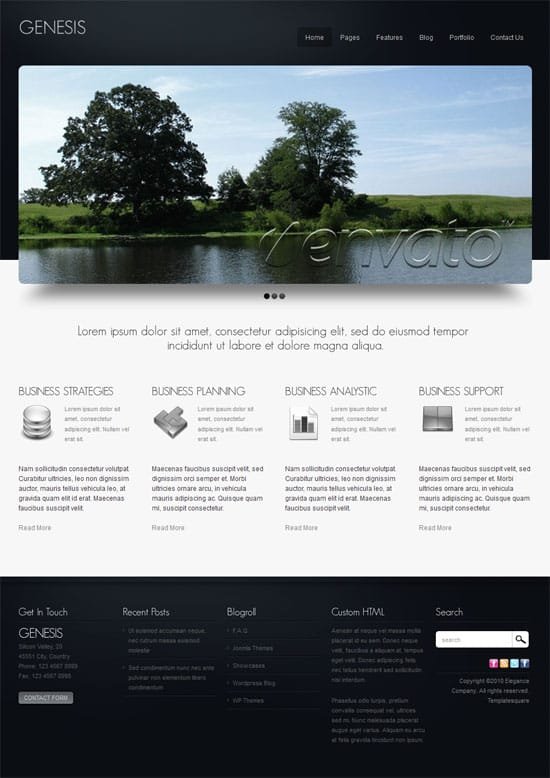 Professional Business Website Templates