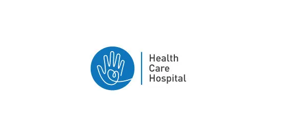 Health Care Hospital hand logos
