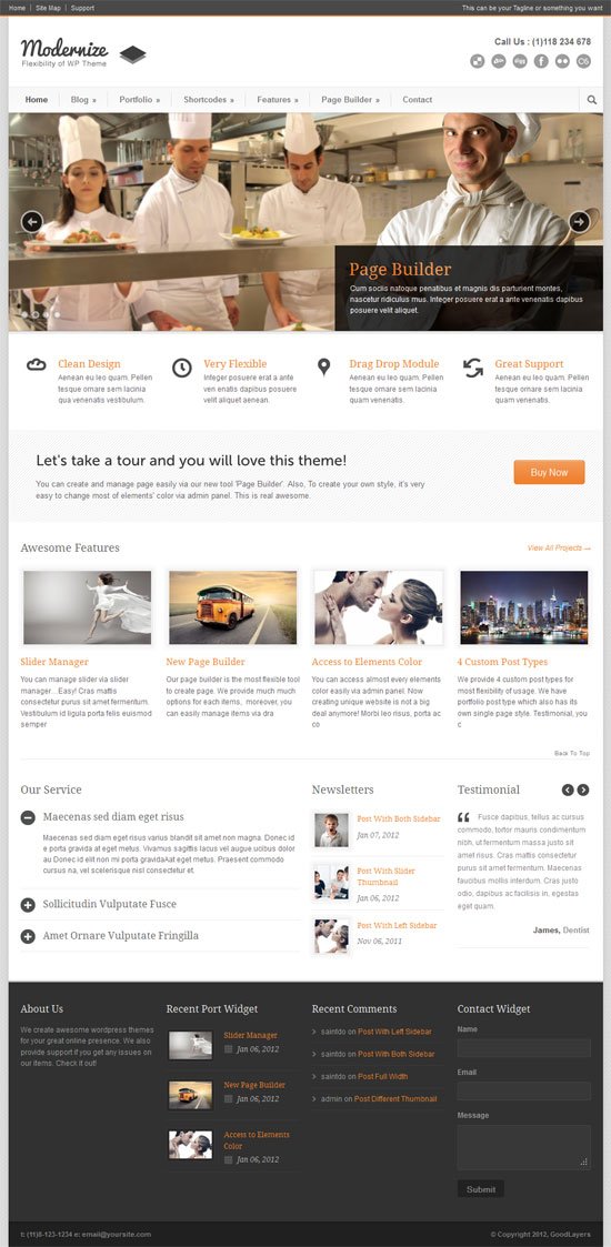 Professional Business Website Templates