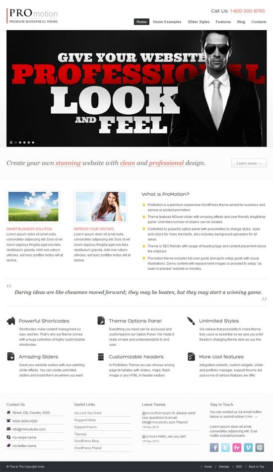 Professional Business Website Templates