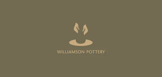 Williamson Pottery hand logos