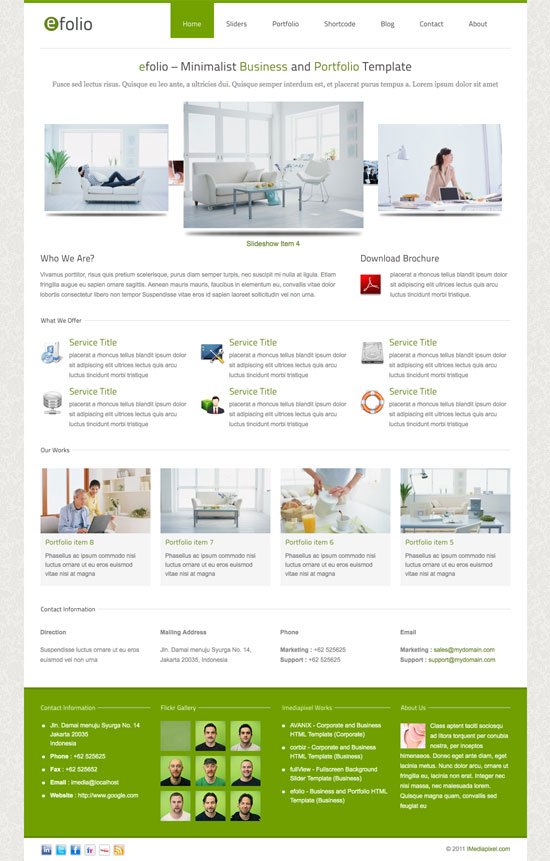 Professional Business Website Templates