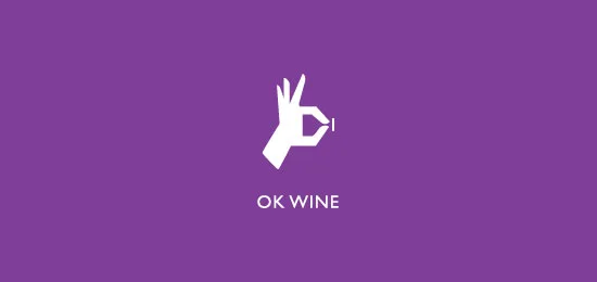 ok wines hand logos