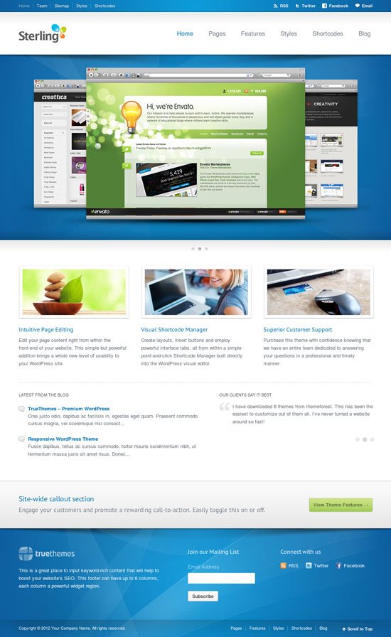 Business Website Templates