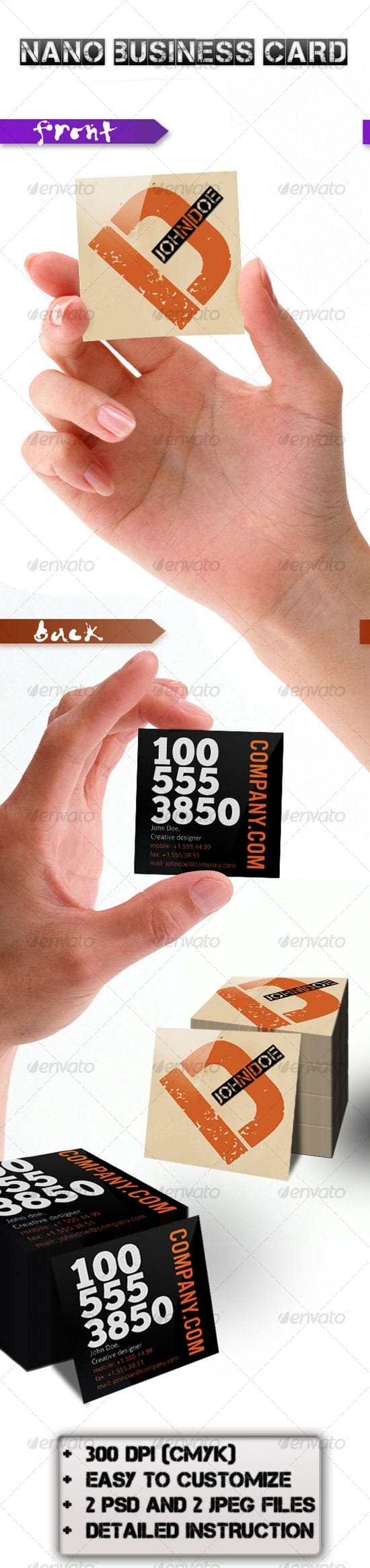 Square Business Cards