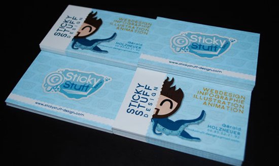 Blue Business Cards