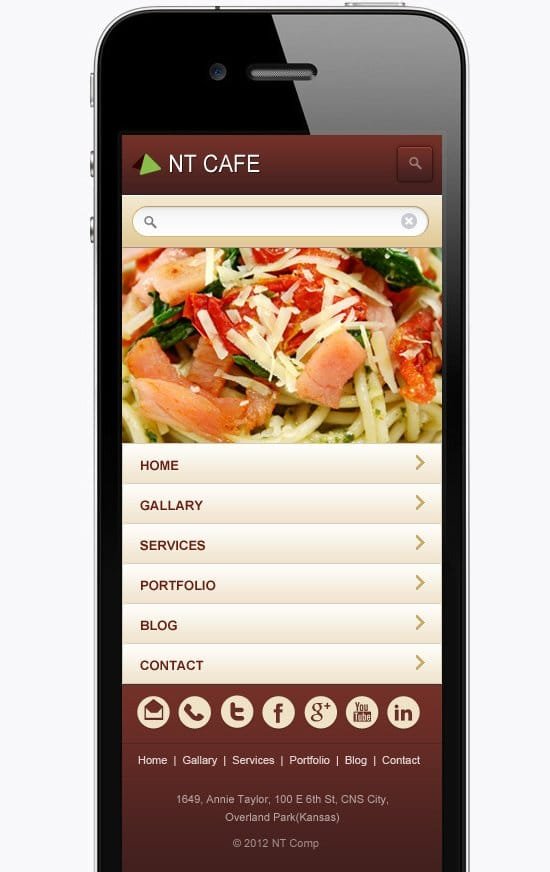 Mobile Website Templates