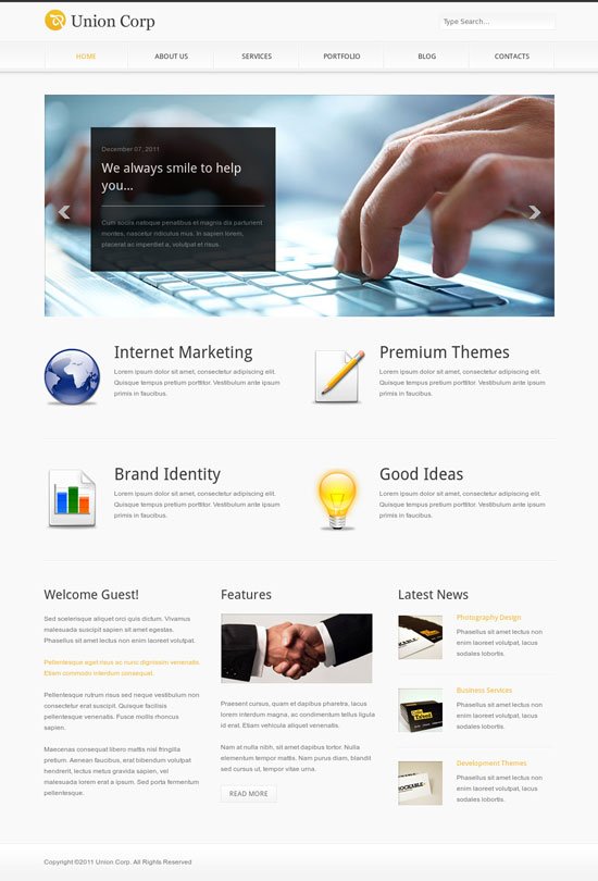 Business Website Templates