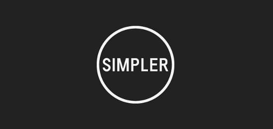 simplicity logo design