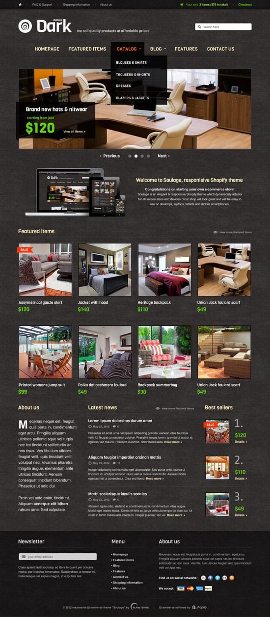 eCommerce Templates