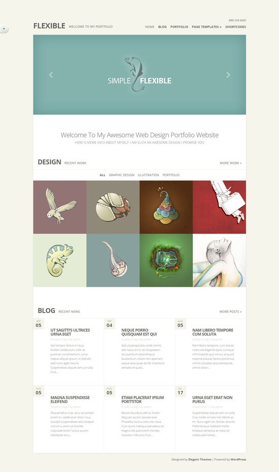 WordPress Portfolio Themes