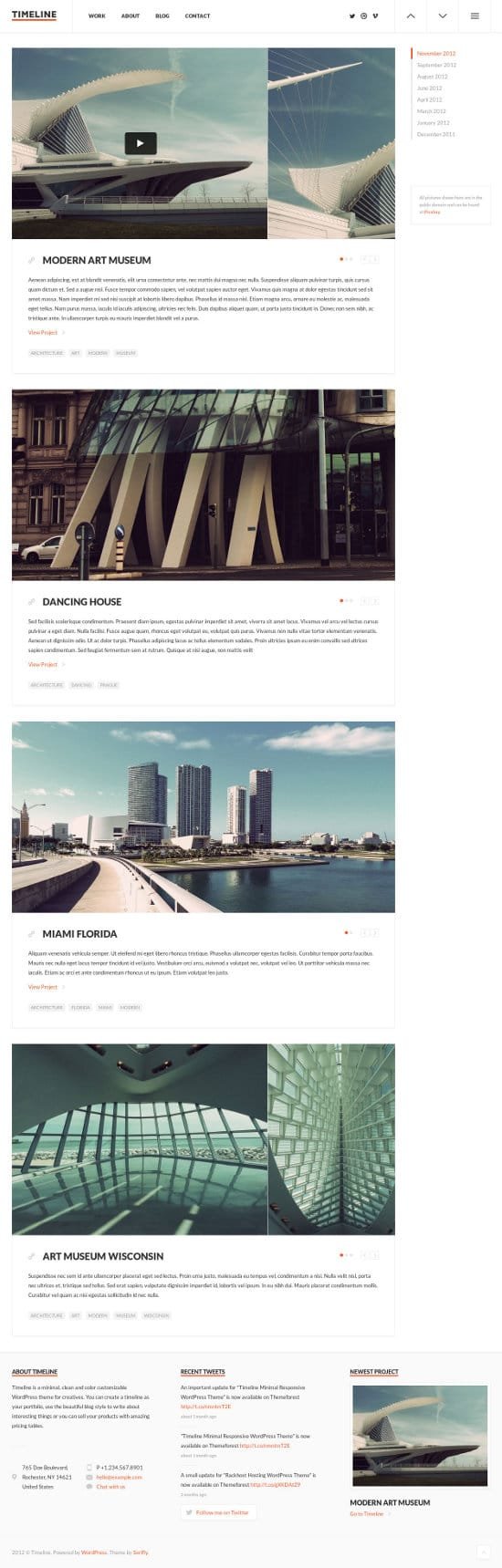 WordPress Portfolio Themes