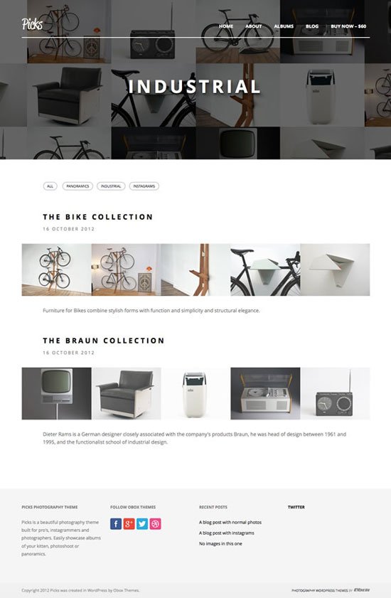 WordPress Portfolio Themes