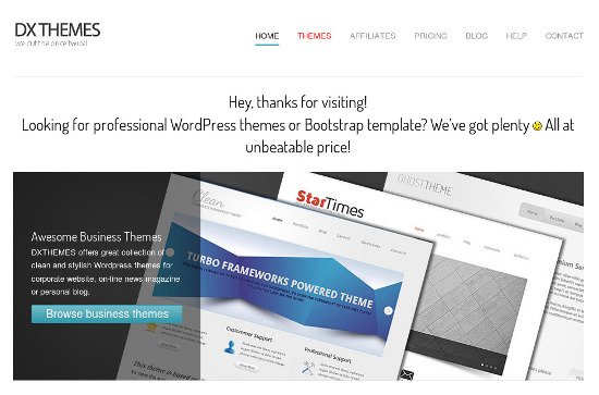 Giveaway Free Responsive Website Templates