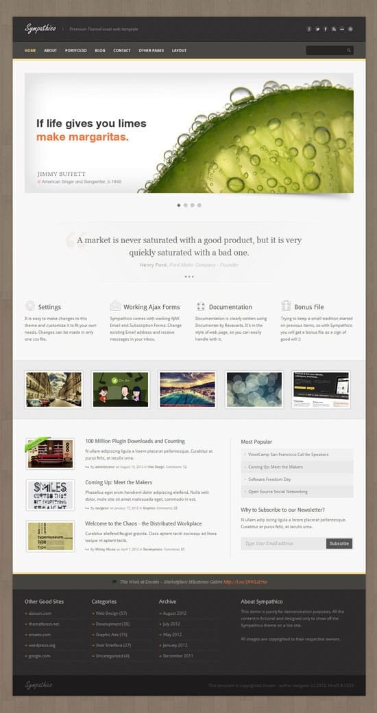 Multipurpose WordPress Theme