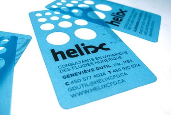 Transparent Business Cards