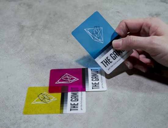 Transparent Business Cards