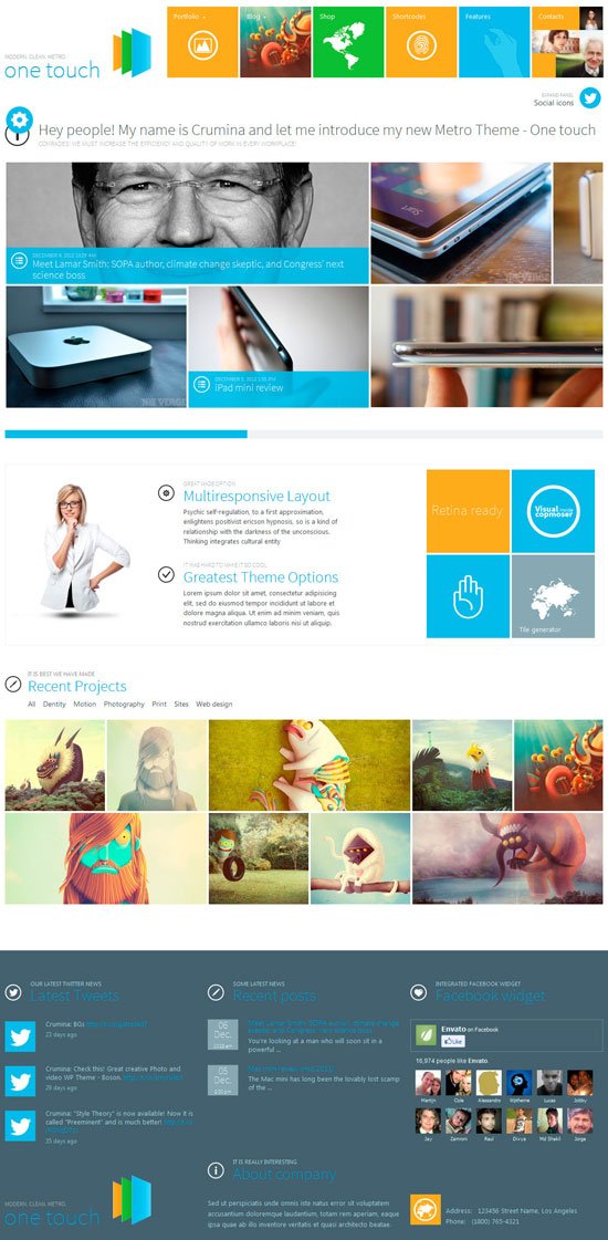 Multipurpose WordPress Theme