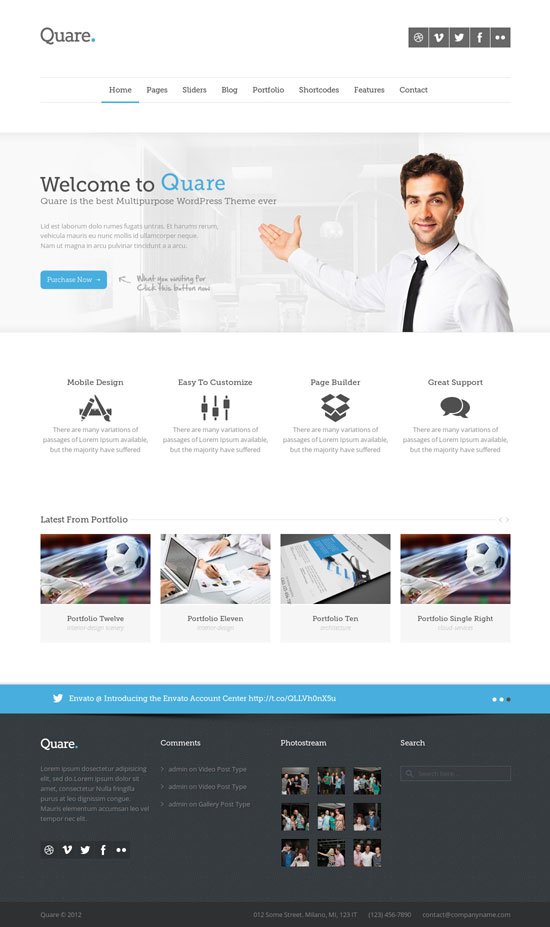 Multipurpose WordPress Theme