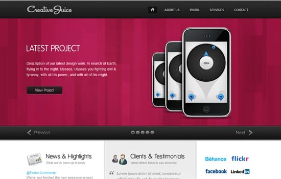 Portfolio WordPress Theme