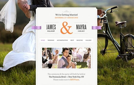 Wedding WordPress Theme