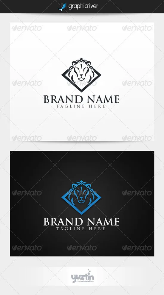 Amazing Lion Logos