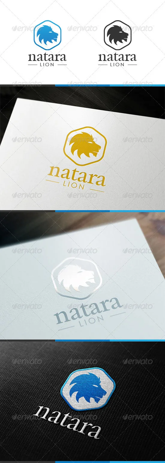 Amazing Lion Logos