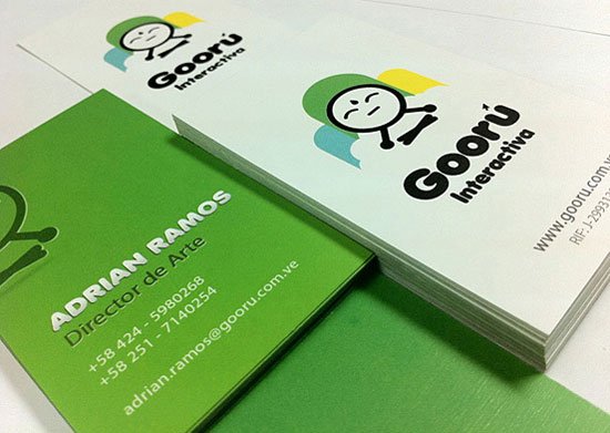 Green Business Cards