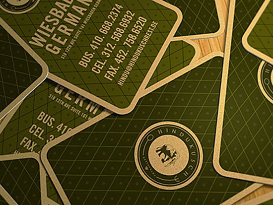 Green Business Cards