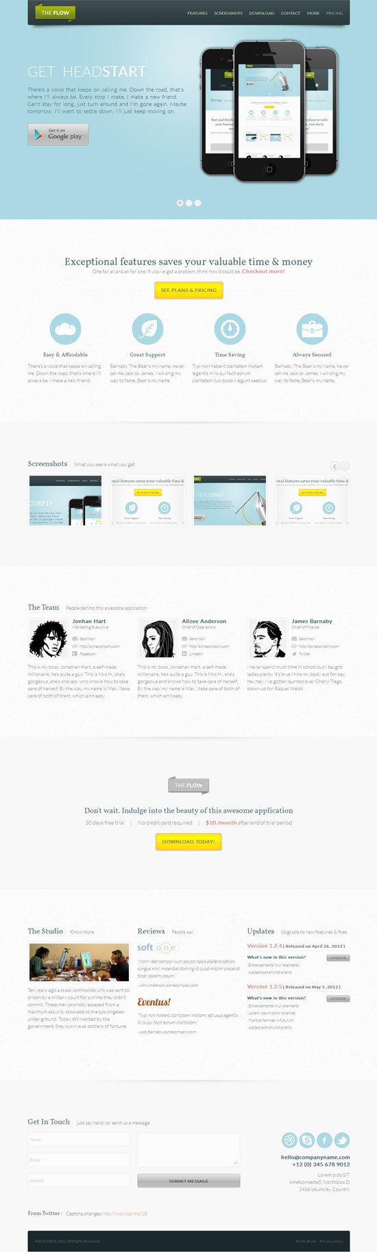 Landing Page Templates