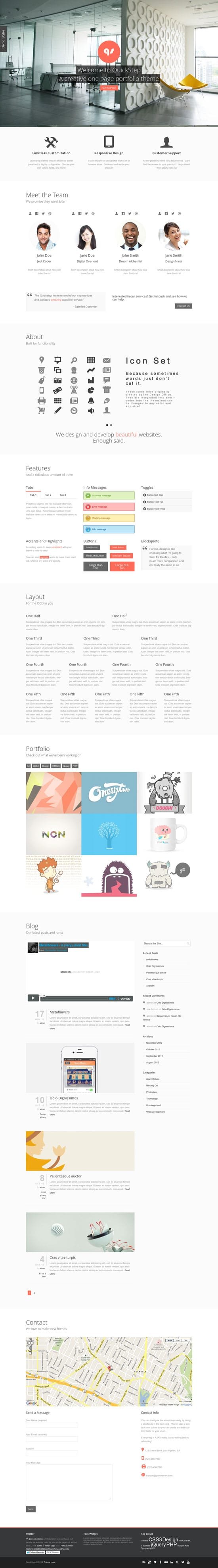 Parallax Scrolling Website Design