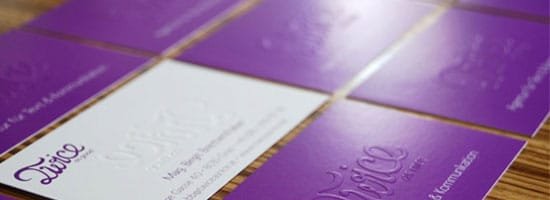 Purple Business Cards