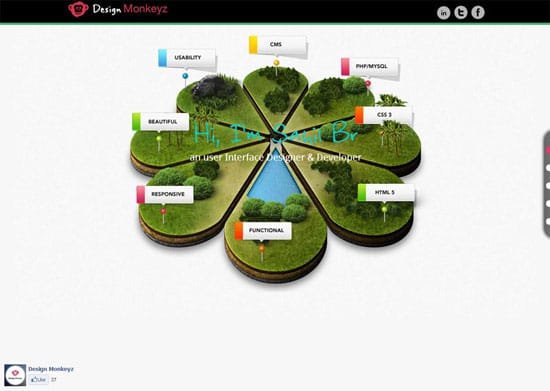Beautiful Nature Portfolio Websites