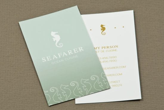 Restaurant Business Cards