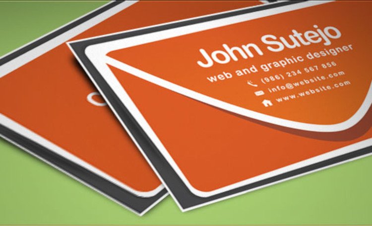 Free Mail Business Card Template