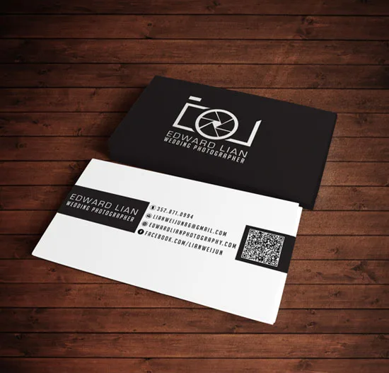Photographer Business Cards