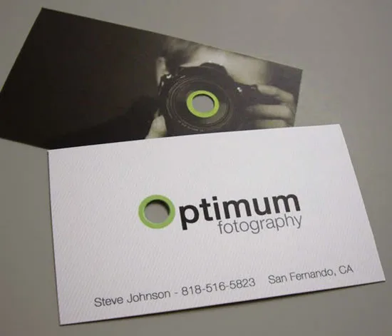 Photographer Business Cards
