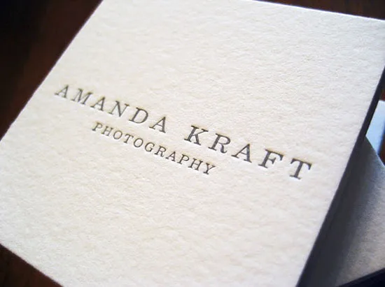 Photographer Business Cards