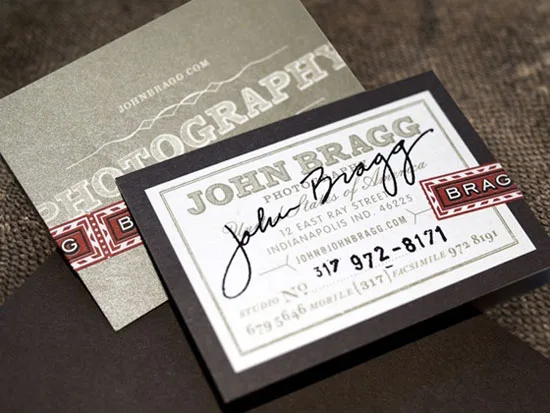 Photographer Business Cards