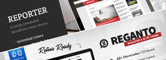 Magazine Website Templates