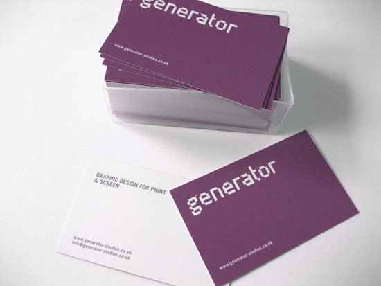 Design Studio Business Cards